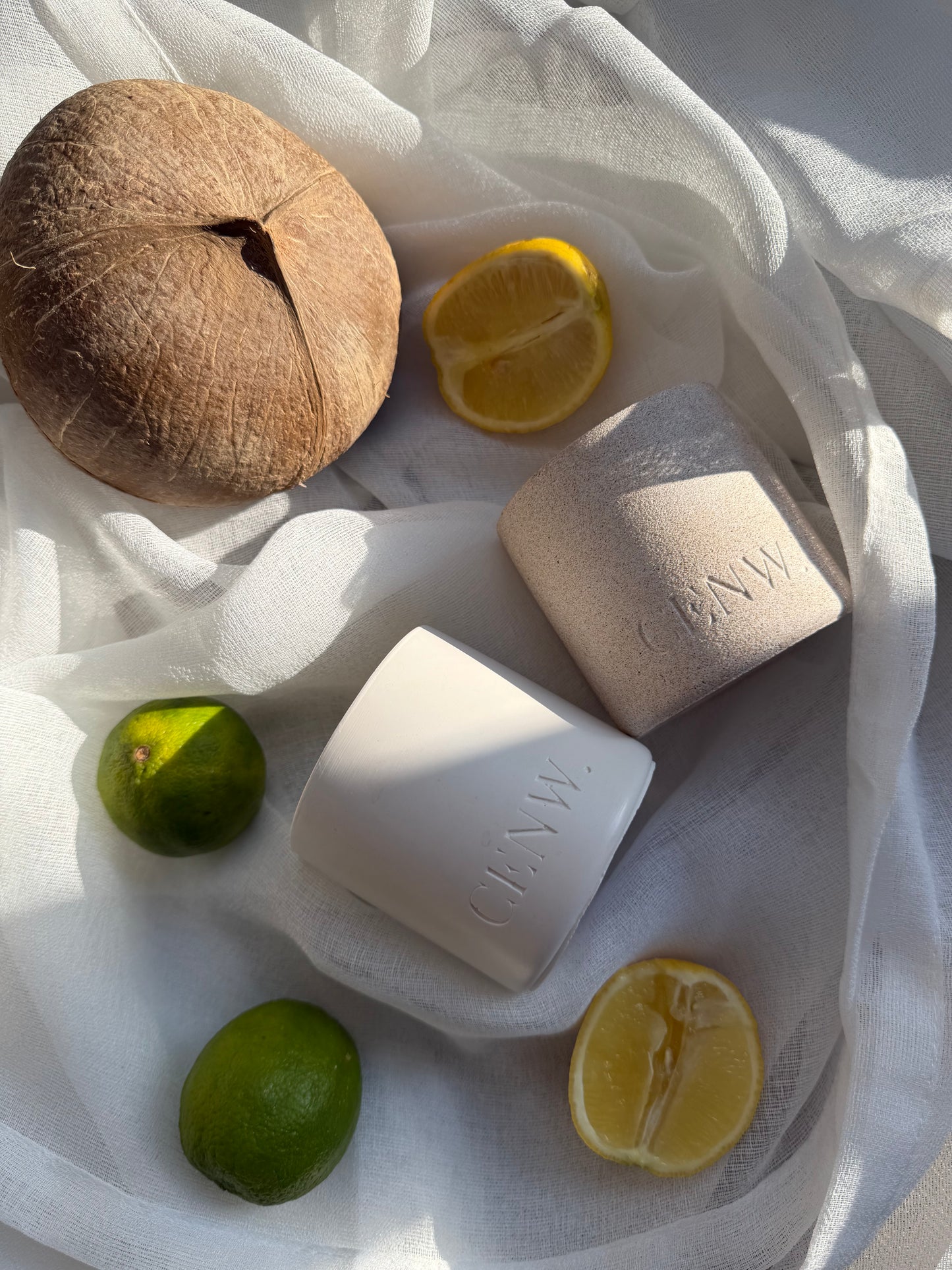 Limited Edition Summer Candle l Jesmonite Jar