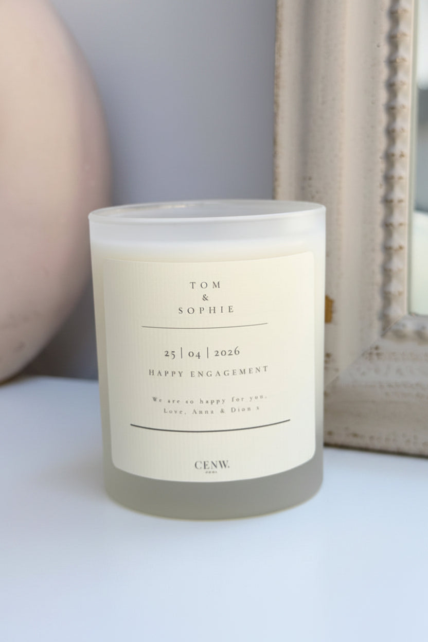 Personalised Candle