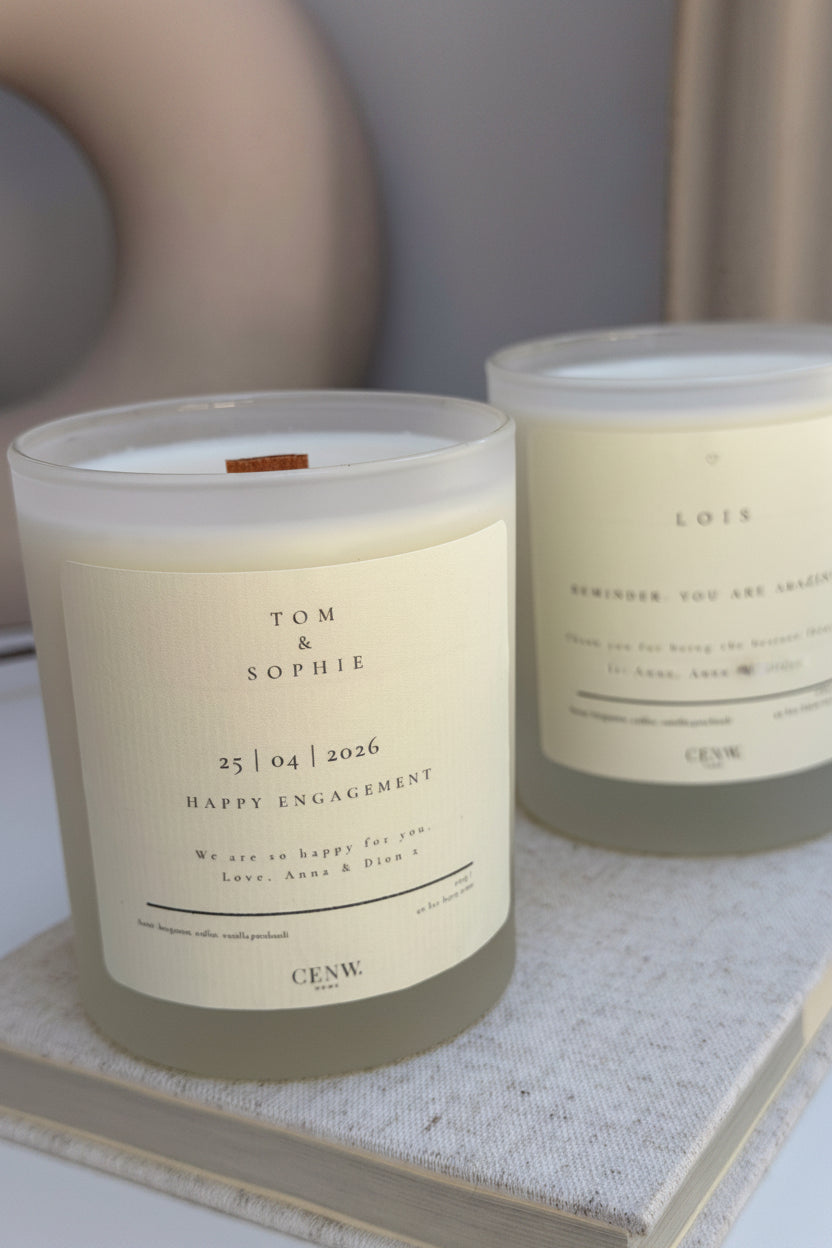 Personalised Candle