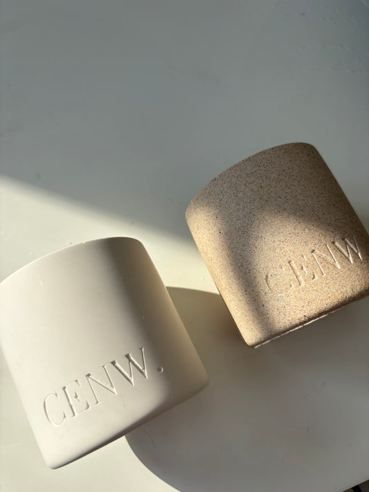 Limited Edition Summer Candle l Jesmonite Jar