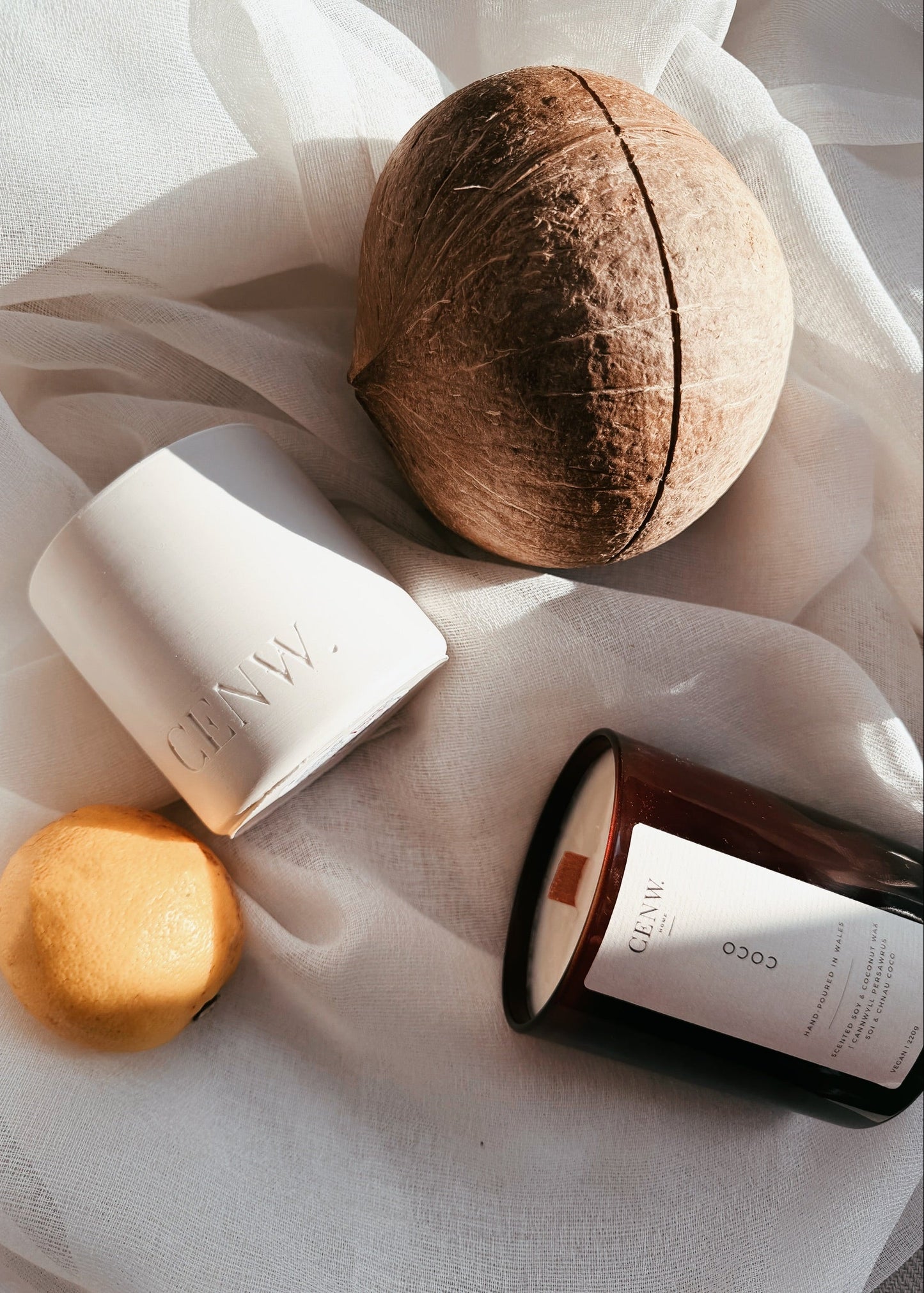 Coco  -Coconut, jasmine, butter and vanilla