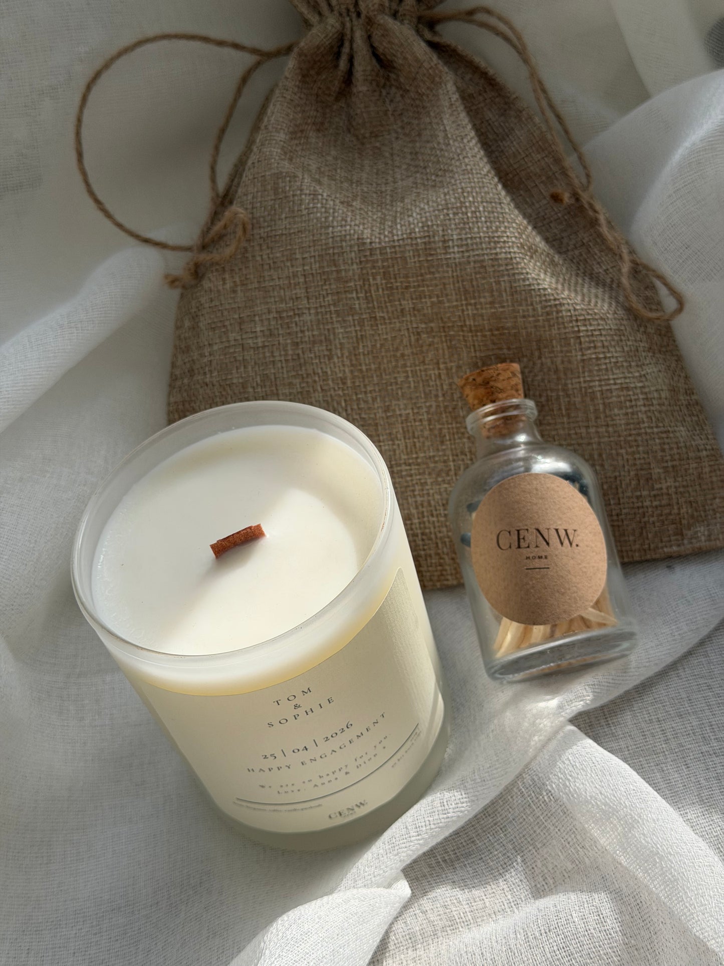 Personalised Candle