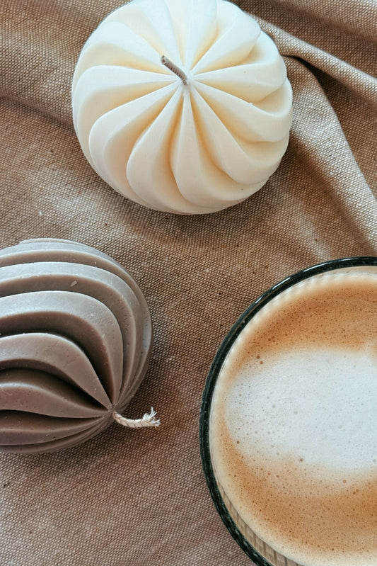 Spiral Sphere Candle